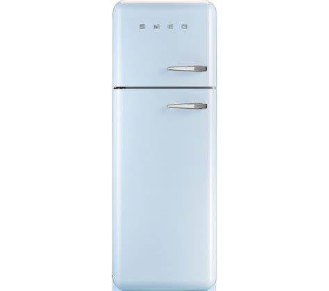 smeg pastel blue fridge.